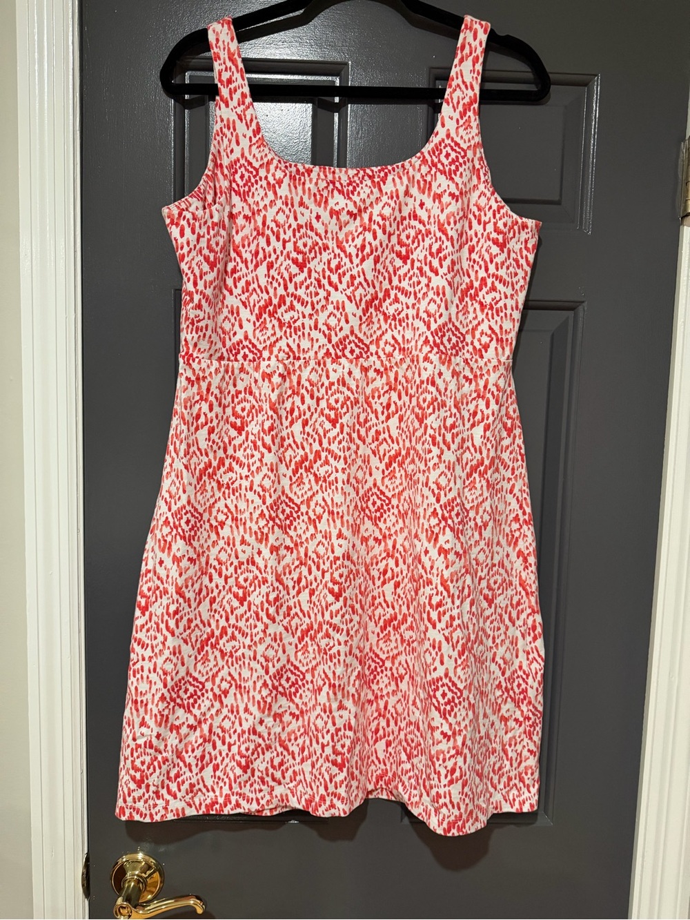 Tommy Bahama Sleeveless Red & White Patterned Sundress